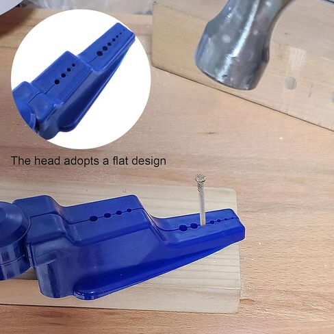 قطعتان من حامل الأظافر للمطرقة، كماشة بلاستيكية، آمنة للأصابع لأظافر المطرقة في كماشة المفاصل المنزلقة، أداة كماشة للمفاصل المنزلقة للبناء المنزلي in Kuwait