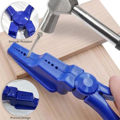 قطعتان من حامل الأظافر للمطرقة، كماشة بلاستيكية، آمنة للأصابع لأظافر المطرقة في كماشة المفاصل المنزلقة، أداة كماشة للمفاصل المنزلقة للبناء المنزلي in Kuwait