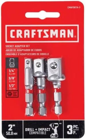 CRAFTSMEN 3 -Pack Socket adapter Set in Saudi Arabia