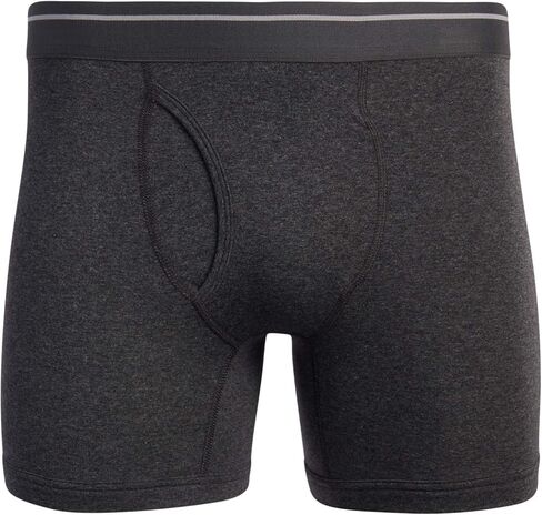 Members Mark Underwear - Stretch Boxer Briefs (5 Pack), Size Large, Charcoal/Navy/Grey in Kuwait