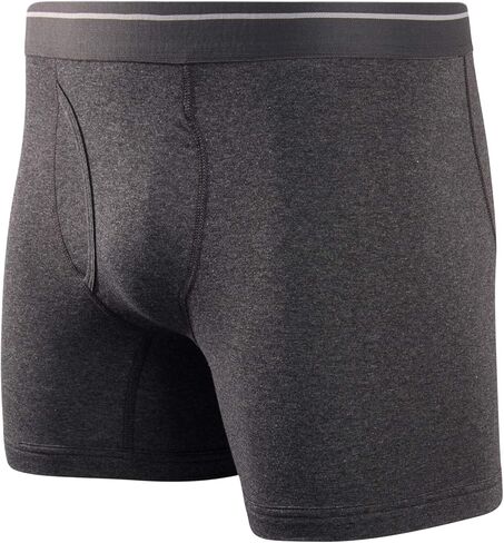Members Mark Underwear - Stretch Boxer Briefs (5 Pack), Size Large, Charcoal/Navy/Grey in Kuwait