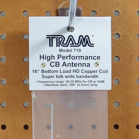 Tram 719 High-Power 3,000-Watt CB Antenna with 16" Bottom Load Heavy-Duty Copper Coil in Kuwait