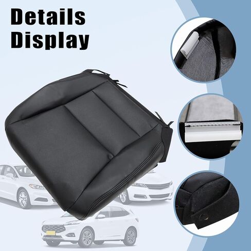 أغطية مقاعد سفلية جانبية للسائق والراكب باللون الأسود متوافقة مع Honda Accord 2013 2014 2015 2016 2017 in Kuwait