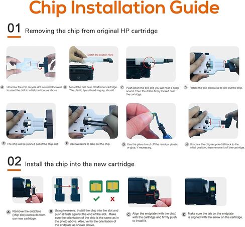 خراطيش حبر 218A 218X بدون رقاقة متوافقة مع HP Color LaserJet Pro MFP 3301fdw 3301cdw 3301sdw 3201dw استبدال الطابعة W2180A W2180X W2181A W2182A W2183A 4 عبوات in Kuwait