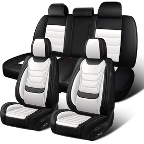 for Nissan Altima 2000-2025 Premium Nappa Leather Seat Covers Front Set - Tailored Seat Protector & All-Weather Automotive Seat Covers,Stain-Resistant Quick-Fit Design(2 Seats/Black) in Saudi Arabia
