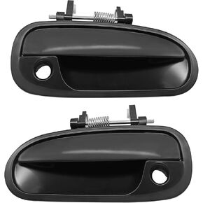 Exterior Door Handle with Keyhole Front Left Right Driver Passenger Side Outside Replacement for 72180S00004 72140S00004 1996-2000 Honda Civic in Kuwait