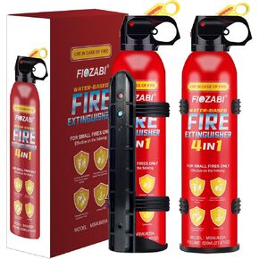 Portable Fire Spray With Bracket Portable Aerosol Extinguisher for ALL FIRES inc. Li-ion Battery Fires-Emergency Equipment for Home, Kitchen, Fireplace, Grill, Car, Caravan 620ML(4 pack) in Saudi Arabia