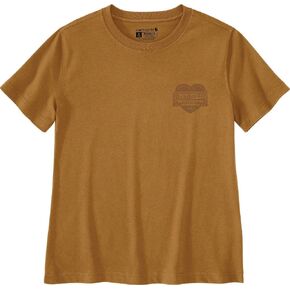Carhartt Women's Irvine Relaxed Heritage Heart T-Shirt in Saudi Arabia
