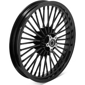 TOFR 19x2.5 Cast Fat Spoke Front Wheel Rim Gloss Black For Harley 2008-UP Sportster XL883 XL1200 Iron Roadster Seventy Two 2009 2010 2011 2012 2013 2014 2015 2016 2017 2018 2019 2020 in Kuwait