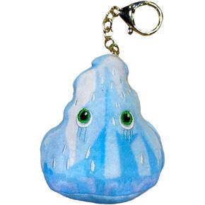 Thunderheads Raindrop Plushie Keychain, Nature-Inspired Educational Clip-On Stuffed Keychain with Fact Card, Fun STEM Tool for Exploring Rain, & Earth Science, Plush Bag Charm for Families and Friends in Saudi Arabia
