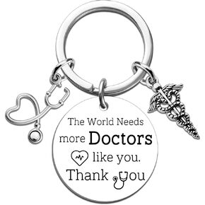 Doctors Day Gifts for Men Women Doctors Day Decoration Keychain Doctor Appreciation Gifts Thank You Gift for Doctor Retirement Birthday Thanksgiving Christmas Gift Ideas in Kuwait