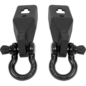 Front Tow Hook Mount Bracket & D-Ring Compatible with Ford F150 F-150 2009-2023 W/ 3/4 in D-Ring Shackles Steel in Kuwait