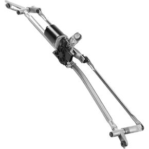 Front Windshield Wiper Motor & Linkage Assembly, Module Kit Compatible with Dodge Ram 1500 2005–2008, Ram 2500 2005–2009, Ram 3500 2005–2010, Ram 4500 & 5500, Direct Replacement 55077098AL in Kuwait