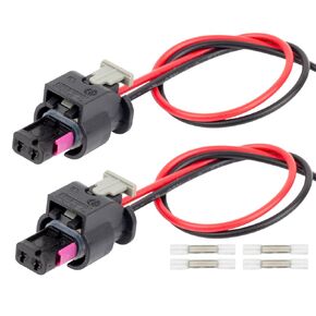 Side Marker Lights Pigtail Connector Wire Harness fit for Dodge Charger 2015-2023, Chrysler 300 2015-2023 2PCS in Kuwait