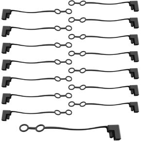 YoRise 2 دبوس التوصيل استبدال غطاء الطقس، مقاوم للماء والغبار كابل SAE غطاء حماية التوصيل، غطاء علوي موصل الطاقة الشمسية العالمية للسيارات (15 قطعة) in Kuwait