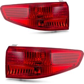 Rear Tail Light for 2005 Honda Accord 4 Door Sedan Taillight Assembly body mounted replaces OE Style Rear Lamp Driver and Passenger Side(Bulbs Not Includ) in Kuwait