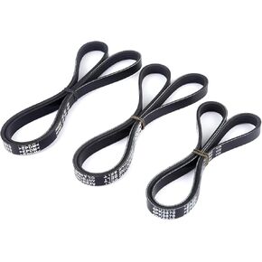 4PK870 4PK1050 4PK1070 3X EPDM Serpentine Drive Belt Fit for Toyota 1995-2004 Tacoma 3.4L, 1996-2002 4Runner 3.4L, 1995-1998 T100 3.4L in Kuwait
