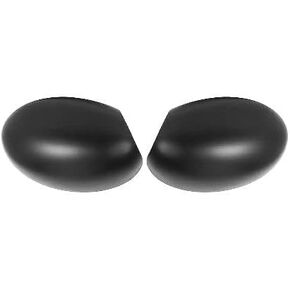 Replacement Mirror Cover Compatible with BMW MINI Cooper R50 R52 R53 2001-2006, Left & Right Set, OE 489120050 489120060, Black Plastic Side Mirror Housing in Kuwait