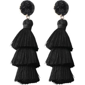 Tassel Earrings for Women Dangle, Statement Earrings, Dangle Earring for Women in Saudi Arabia