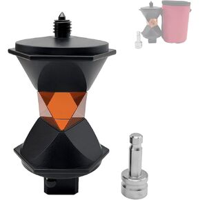 GRZ122 عاكس منشوري مسح بديل 360 درجة متوافق مع محطة إجمالي روبوتية على الطراز السويسري 360 منشور عاكس للمسح مع محول in Kuwait