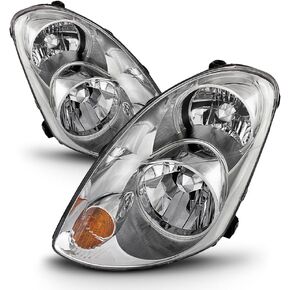 ACANII - For [HID/Xenon Model] 2005-2006 Infiniti G35 G35X Sedan Headlights Headlamps Assembly Replacement Set Left+Right in Kuwait