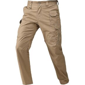 Men's Stretch Ripstop Cargo Work Pants Tactical Lightweight Water Resistant Hiking Pants with 8 Pockets in Saudi Arabia
