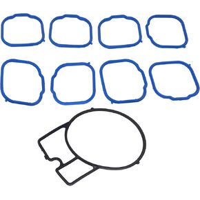 مجموعة حشية مدخل وجسم الخانق من Partsflow لكاديلاك ديفيل 00-05 لكاديلاك إلدورادو 00-02 لكاديلاك إشبيلية 2000-04 لسيارة أولدز أورورا 01-03 لسيارة بونتياك بونفيل 04-05 4L,4.6L OE#615-715 in Kuwait