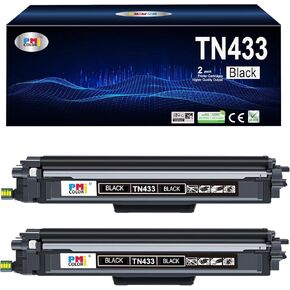 TN433BK High Yield Black Toner Cartridge Replacement for Brother TN433 TN-433 TN 433 HL-L8260CDW, HL-L8360CDW, HL-L8360CDWT, MFC-L8610CDW, MFC-L8895CDW, MFC-L8900CDW Printer. in Kuwait