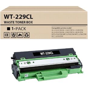 WT-229CL Waste Toner Box WTB2600 Waste Toner Box Works with HL-L3228, HL-L3268, MFC-L3768CDW, DCP-L3568CDW, DCP-L3528CDW, LC2600DNW, MC2600DNW Printers in Kuwait