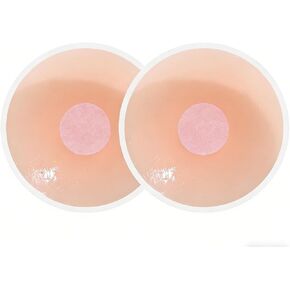 Nipple Covers for Women – Reusable Sticky Silicone Nipple Covers,Seamless Nipple Cover with Travel Box Red in Kuwait