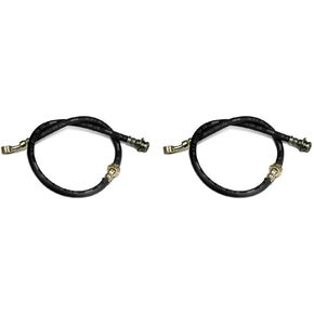 Arrhythmic Rear Brake Hydraulic Hose - 2PCs Automotive Replacement Brake Hoses for Chevrolet Chevelle 4.1L 1969-1972, for Chevrolet Chevelle 5.0L 1969-1972, for Chevrolet Chevelle 5.7L 1969-1972 in Kuwait