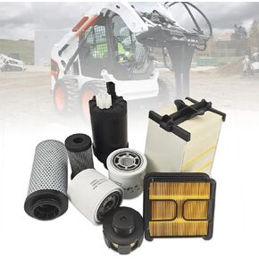 7023589 7221934 7286322 7012303 6692337 7024037 طقم خدمة فلتر/فلتر زيت المحرك والهواء المتوافق مع Bobcat S450 S510 S530 S550 S570 S590 S595 S630 S650 T450 T550 T590 T595 T630 T650 in Kuwait