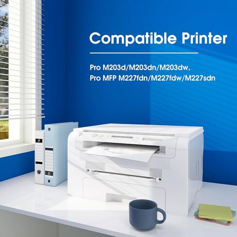 30X CF230X 30A High-Yield Black Toner Cartridges M203dw M227fdw Toner Compatible for HP 30X 30A Work with HP Laser Pro M203dn M203dw M203d LaserJet Pro MFP M227fdn M227fdw M227sdn Printer, 2-Pack in Kuwait