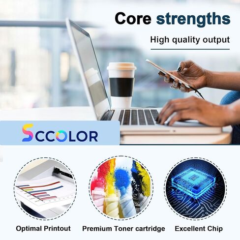 213 213X Toner Cartridge High Capacity W2130X W2131X W2132X W2133X Toner Cartridge Replacement for HP 213X Toner Works Enterprise 5700 5800 6700 6701 6800 6801 X55745 X57945 X654 X677 Series Printers in Kuwait