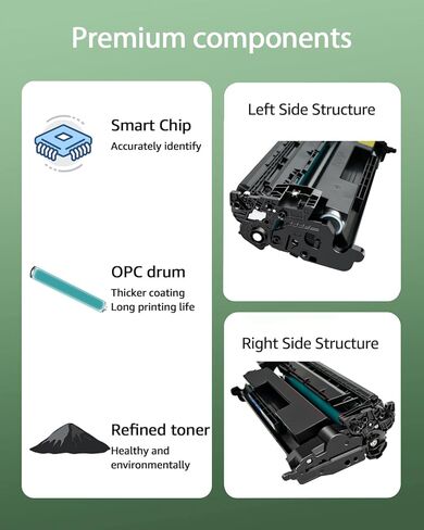 greencycle 148A with Chip W1480A Toner Cartridge Replacement Compatible for HP 148A Black Toner Cartridge Work with Laser Jet Pro 4001dw 4001dn 4001n MFP 4101fdw 4101fdn Ink Cartridge(1PCS,with Chip) in Saudi Arabia