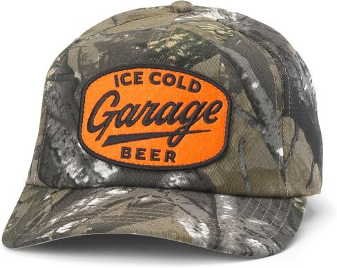 AMERICAN NEEDLE Unisex Garage Beer Adjustable Snapback Baseball Hat in Saudi Arabia