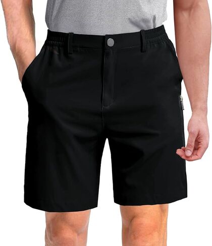 GIISAM Men's Golf Shorts, Lightweight Outdoor Work Shorts with 6 Pockets Quick Dry Breathable Work Shorts in Saudi Arabia
