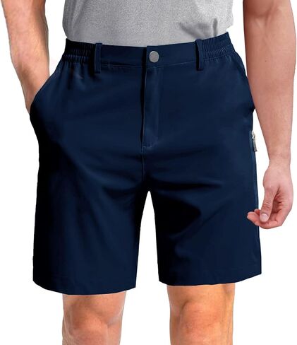 GIISAM Men's Golf Shorts, Lightweight Outdoor Work Shorts with 6 Pockets Quick Dry Breathable Work Shorts in Saudi Arabia