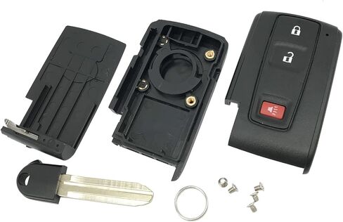 الذكية عن بعد استبدال مفتاح فوب غطاء حالة صالح ل 2004 2005 2006 2007 2008 2009 تويوتا بريوس دخول بدون مفتاح مفتاح فوب شل (2 قطعة) in Kuwait