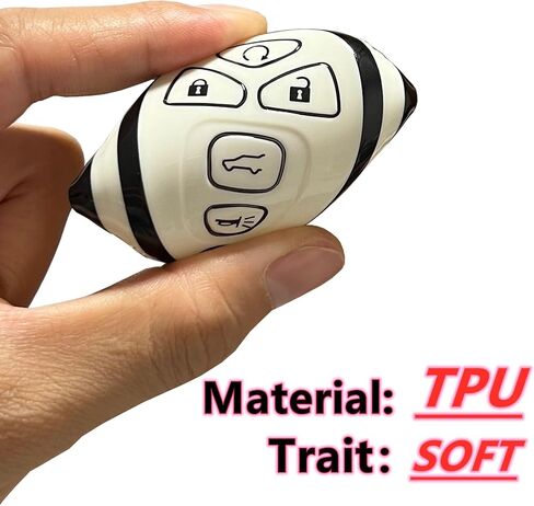 Smart Key Protective Shell for Chevy Key Fob Cover with Keychain Fits for 2007-2015 Buick Lucerne/Chevy Impala Monte Carlo/Cadillac DTS Remote Key Vehicle Accessories in Kuwait