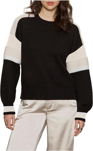 Sanctuary رياضي مخطط Crewneck in Saudi Arabia