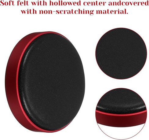 Watch Cushion, Round Leather Watch Pad, Non-Slip Watch Case Cushion, for Repair Watches Exquisite Metal Objects, for Movement Changing Battery Repair Kit Tool in Kuwait