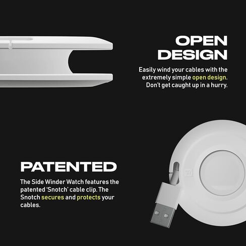 FUSE Watch Winder - Compatible with Apple Watch Charger - Adjustable and Low Profile Perfect for On-The-Go or at Home Use in Kuwait