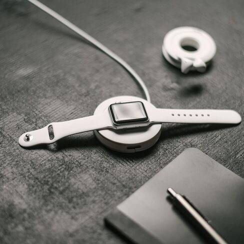 FUSE Watch Winder - Compatible with Apple Watch Charger - Adjustable and Low Profile Perfect for On-The-Go or at Home Use in Kuwait