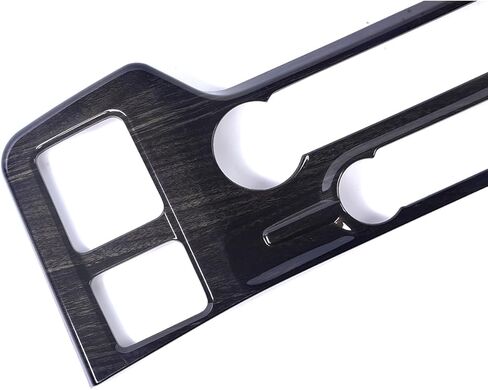 GZXinWei Center Console AC Adjustment Panel Cover Frame Sticker Interior Trim Accessories for Ford F150 and Raptor 2021 2022 2023 2024 2025 2026 Black Wood Grain in Saudi Arabia