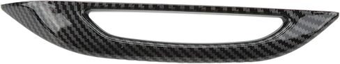 Qiilu Door Handle Cover Carbon Fiber Abs 4Pcs Car Anti Freezing Replacement for Y in Saudi Arabia