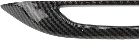 Qiilu Door Handle Cover Carbon Fiber Abs 4Pcs Car Anti Freezing Replacement for Y in Saudi Arabia