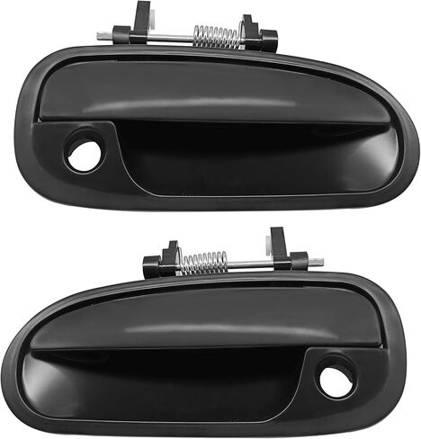 Exterior Door Handle with Keyhole Front Left Right Driver Passenger Side Outside Replacement for 72180S00004 72140S00004 1996-2000 Honda Civic in Kuwait