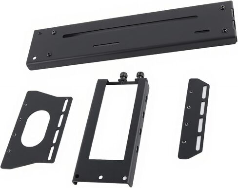 دعامة دعم GPU، حامل دعم GPU عمودي PCI E 3.0 X16 لبطاقة الرسومات VGA مع إضاءة جميلة، دعامة قابلة للتعديل لحافظة الكمبيوتر ATX (26*6.2*12.8 سم)، Genericaqt1b9mu5v-11 in Kuwait