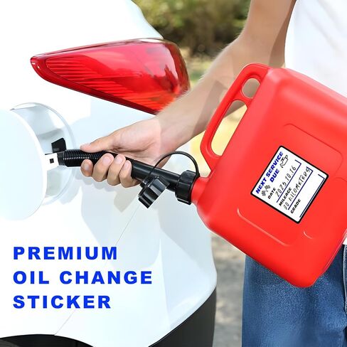 300PCS Oil Change Stickers, 2" × 2" Transparent No Residue Oil Change Reminder Stickers, Removable Auto Next Service Due Reminder Decal for Windshield, Car Accessories in Kuwait